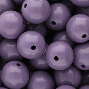 16 mm DQ Acrylperlen shiny Purple haze 18-3718 TCX