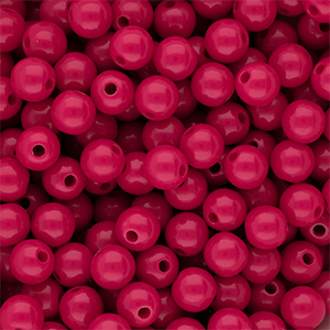 8 mm DQ Acrylperlen shiny Fuchsia 17-2031 TCX
