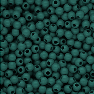 4 mm DQ Acrylperlen shiny Mediterranea green 19-4517 TCX