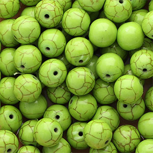 Perlen Keramik 12&nbsp;mm Green