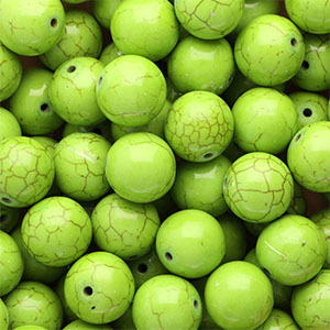 Perlen Keramik 16&nbsp;mm Green