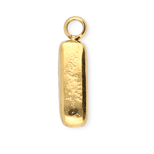Stainless Steel - Rostfrei Stahl Anh&auml;nger Buchstaben I Gold