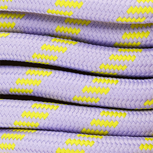 Trendy Paracord 10 mm Lavender purple-yellow