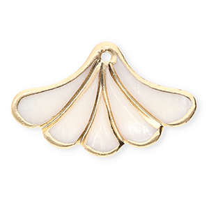 Muschel Anh&auml;nger Specials L&uuml;fter White-gold