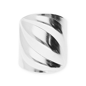 Ringe aus Stainless Steel - Rostfreiem Stahl Silver