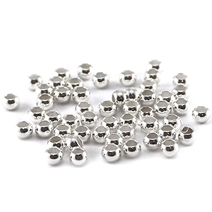 Quetschperlen DQ 3mm Silber