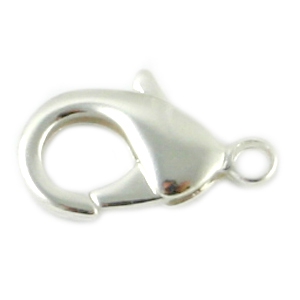 Metall Zubeh&ouml;r DQ Karabiner Verschluss 12mm Silber