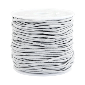 Gef&auml;rbtes Elastikband 1.5mm Light grey