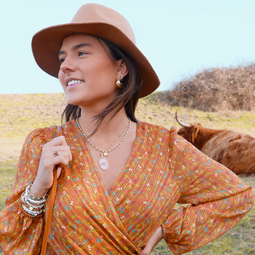 Entwerfen Sie Schmuck im Boho-Schick mit S&uuml;&szlig;wasserperlen, Rocailles, Natursteinperlen und Muschelperlen. 
