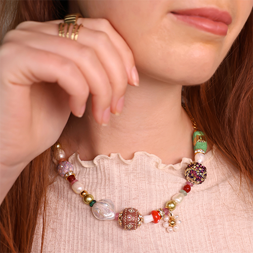 Ideen: Schmuck mit b&ouml;hmischen Perlen gestalten