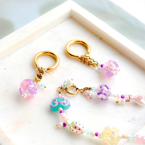 Schmuck-Inspirationen mit Acrylperlen