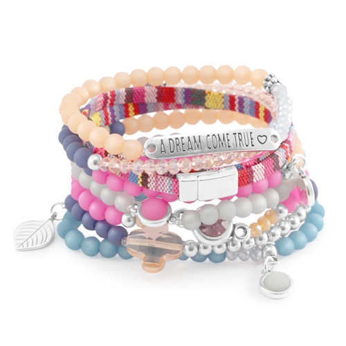Sch&ouml;ner Schmuck aus Polaris Sommerfarben gemacht!