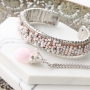 Detaillierter Schmuck in zarten Farben mit Artistic Wire