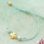Schmuck in mintgr&uuml;nen T&ouml;nen von Polaris Elements Perlen mit goldenen Details 