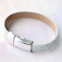 Metallic Armb&auml;nder aus Imitat Leder und neue BQ Verschl&uuml;sse