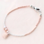 Armb&auml;nder mit Beadalon Zubeh&ouml;r, Miyuki Perlen, DQ Metall und S&uuml;sswasserperlen
