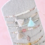 Statement Ohrringe mit passenden Armb&auml;ndern und Ketten mit sehr viel Quasten!