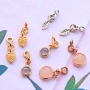 MIX AND MATCH! Auswechselbare minimalistische Ohrringe mit trendy Anh&auml;ngern!