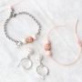 Grossartigen Schmuck mit Strass Perlen und Acryl Perlen mit Pearl Beschichtung