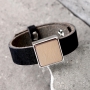 Cooler M&auml;nnerschmuck mit Perlen und DQ Leder