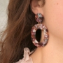Trend Alarm! Handgemachte Resin Ohrringe