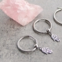 Ohrringe und Kette mit Stainless Steel Zubeh&ouml;r und den sch&ouml;nsten Anh&auml;ngern