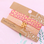 Summer Musthave: Armb&auml;nder + Haargummi aus elastischem Band