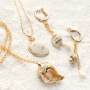 Gestalten Sie mit unseren neuen, trendigen Muschel Anh&auml;ngern und jasseron fantastischen Schmuck und Accessoires!