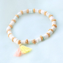 Fusskettchen, Armbandes und Brillen Kordel mit Quasten
