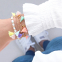 Fusskettchen, Armbandes und Brillen Kordel mit Quasten