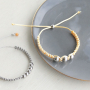 Ohrringe und Armb&auml;nder mit Stainless Steel Zubeh&ouml;r und den sch&ouml;nsten Perlen