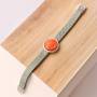 Machen Sie ausgefallene Armb&auml;nder mit unserer neuen Kollektion flach DQ Leder!
