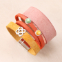 Machen Sie ausgefallene Armb&auml;nder mit unserer neuen Kollektion flach DQ Leder!