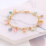 Sommer Schmuck mit unserer neuen Kollektion DQ Anh&auml;nger Kristallglas