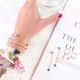 Sommer Schmuck mit unserer neuen Kollektion DQ Anh&auml;nger Kristallglas