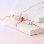 DIY: Ein komplettes Schmuckset im Ibiza-Stil mit passendem Schmuck aus Natursteinperlen