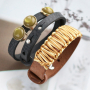 Prachtvolle Cuoio Armb&auml;nder mit Luxus Ausstrahlung f&uuml;r Herbst