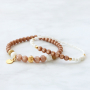 Schicken Schmuck aus Polaris Elements Perlen in warmen Farben