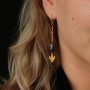 Lassen Sie sich inspirieren: DIY Engel aus facettierten Perlen Tropfenform 