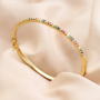 Atemberaubende Zirkonia Regenbogen Schmuck Stil wie folgt: