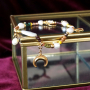 Machen Sie Ohrringe und Armb&auml;nder in Winterfarben mit Glasperlen Rocailles!
