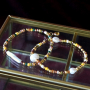 Machen Sie Ohrringe und Armb&auml;nder in Winterfarben mit Glasperlen Rocailles!