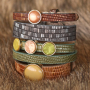 Get inspired: Cuoio Armb&auml;nder in Trendy Winterfarben