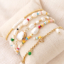 Sommerschmuck mit S&uuml;sswasserperlen Nuggets