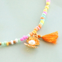 Wir haben diesen Schmuck mit der Sommer DQ Metall Kollektion hergestellt: