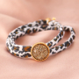 Entwerfen Sie sch&ouml;ne Armb&auml;nder und Haargummis mit gestepptem Elastikband Leopard: