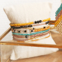 Wie man Armb&auml;nder und Ohrringe mit Miyuki Rocailles macht: