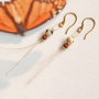 Sie k&ouml;nnen diesen einzigartigen Schmuck mit Naturstein Perlen und Artistic Wire herstellen: