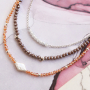 Machen Sie Schmuck mit Facett Perlen