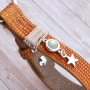 Sie k&ouml;nnen diese Artikel mit den neuen Cuoio Armb&auml;ndern, Schl&uuml;sselanh&auml;nger und Cabochons herstellen!